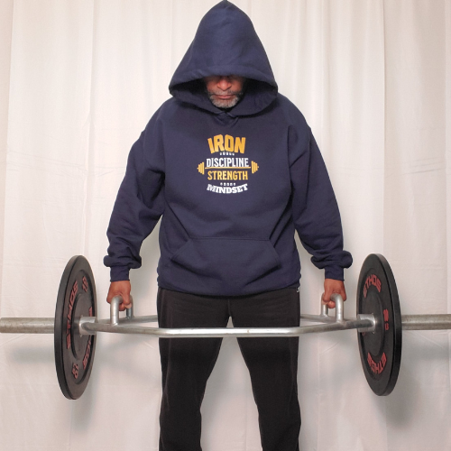 Iron Discipline Strength Mindset Unisex Heavy Blend Hoodie