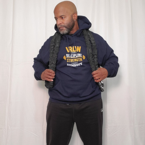 Iron Discipline Strength Mindset Unisex Heavy Blend Hoodie