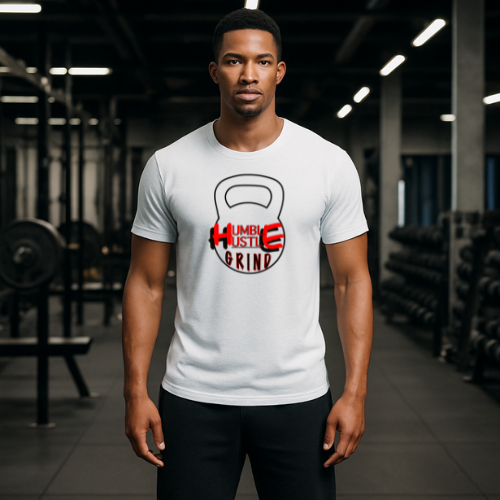 Humble Hustle Grind Kettlebell Unisex Tee