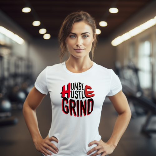 Humble Hustle Grind Unisex Tee
