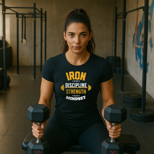 Iron Discipline Strength Mindset Tee