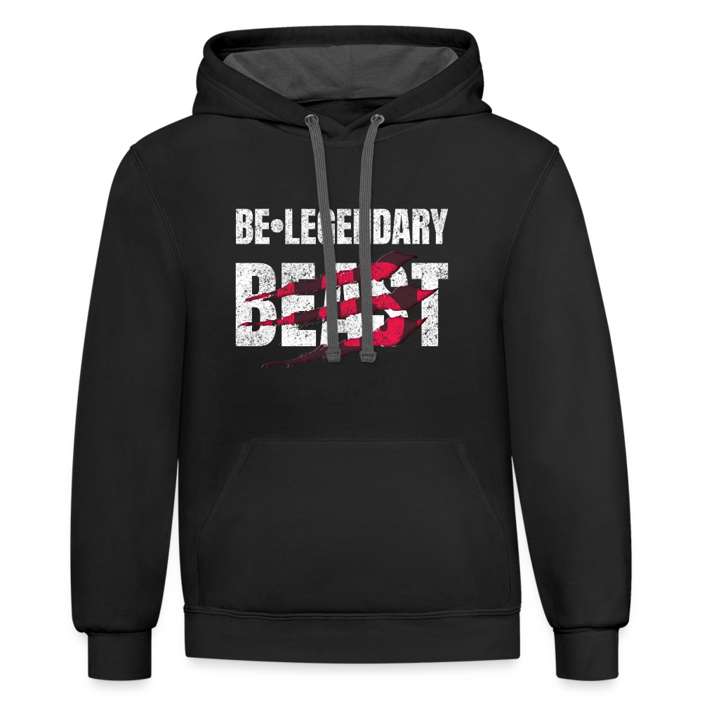 Be Legendary Beast Hoodie - black/asphalt