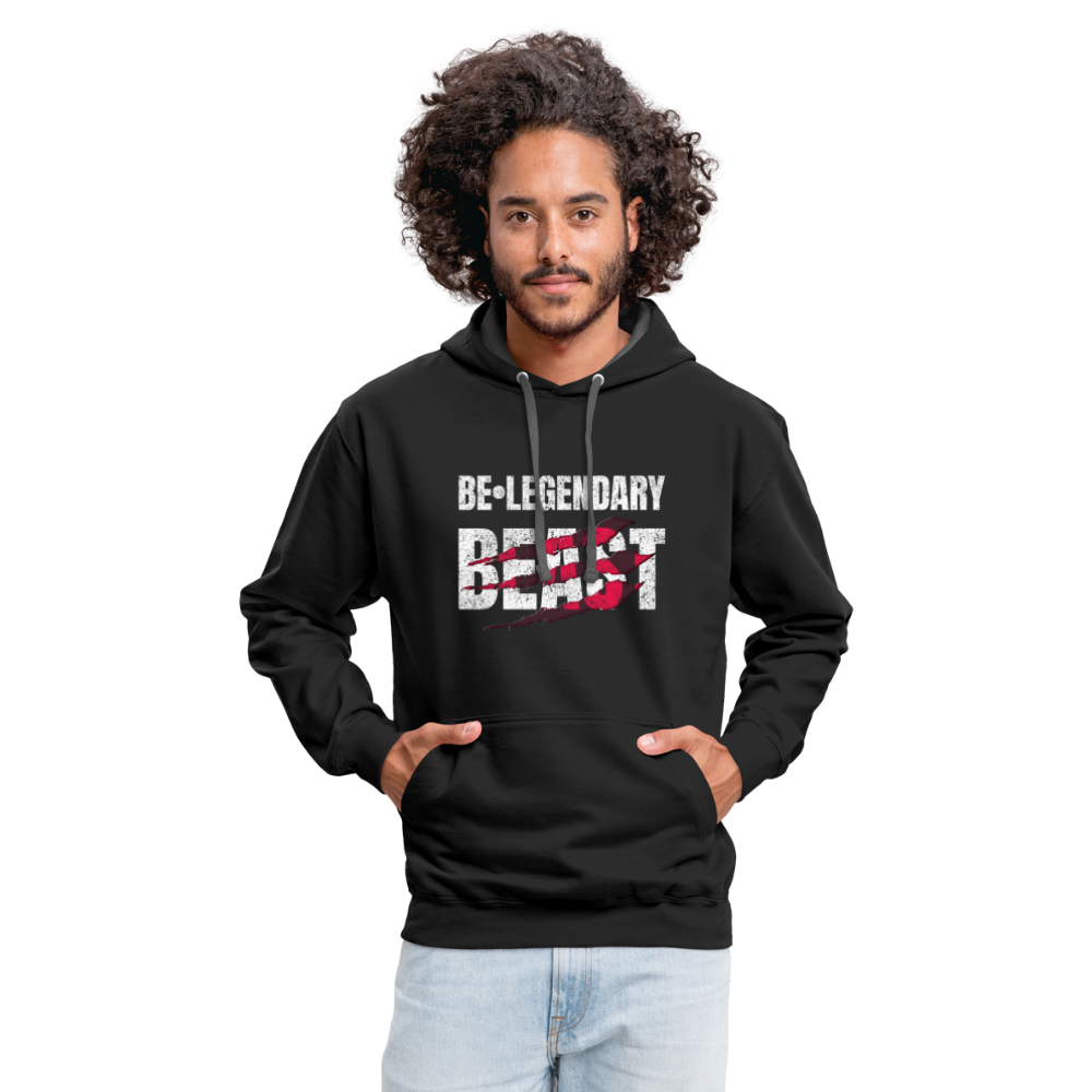Be Legendary Beast Hoodie - black/asphalt
