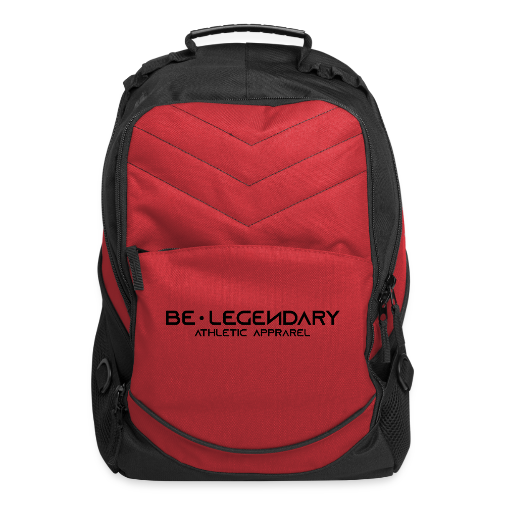 Be Legendary Athletic Apprarel Backpack - red