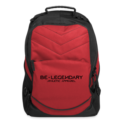 Be Legendary Athletic Apprarel Backpack - red