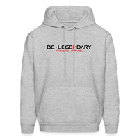 Be Legendary Flag Red, White and Blue Hoodie Collection - heather gray