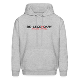 Be Legendary Flag Red, White and Blue Hoodie Collection - heather gray