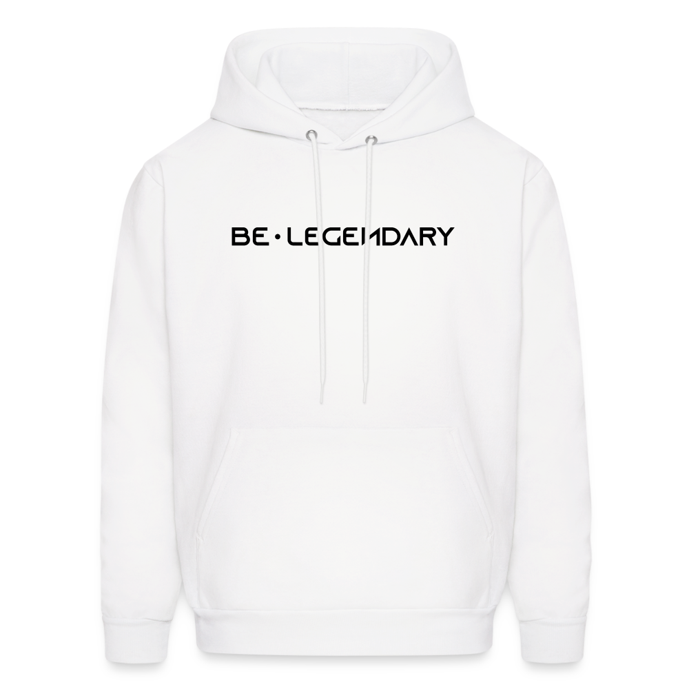 Be Legendary Flag Hoodie (Black Logo) - white