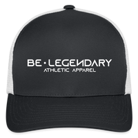 Be Legendary Athletic Baseball Cap - dark gray/white