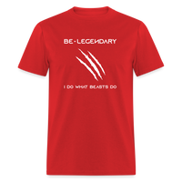 SPECIAL EDITON ORAGE I DO WHAT BEAST DO TEE - red