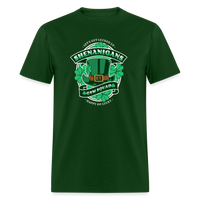 Unisex Shenanigans Gym Squad Tee - forest green