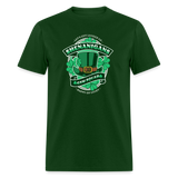 Unisex Shenanigans Gym Squad Tee - forest green