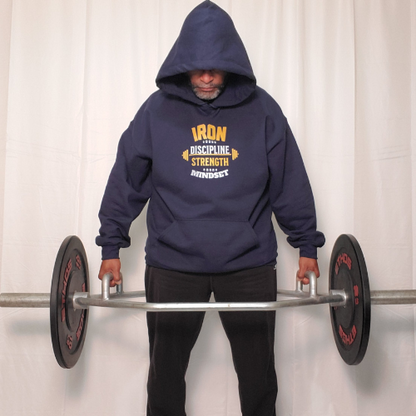 Iron Discipline Strength Mindset Unisex Heavy Blend Hoodie