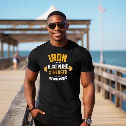 Iron Discipline Strength Mindset Unisex Tee
