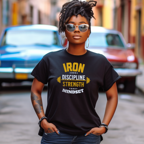 Iron Discipline Strength Mindset Unisex Tee