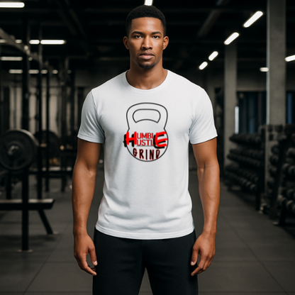 Humble Hustle Grind Kettlebell Unisex Tee