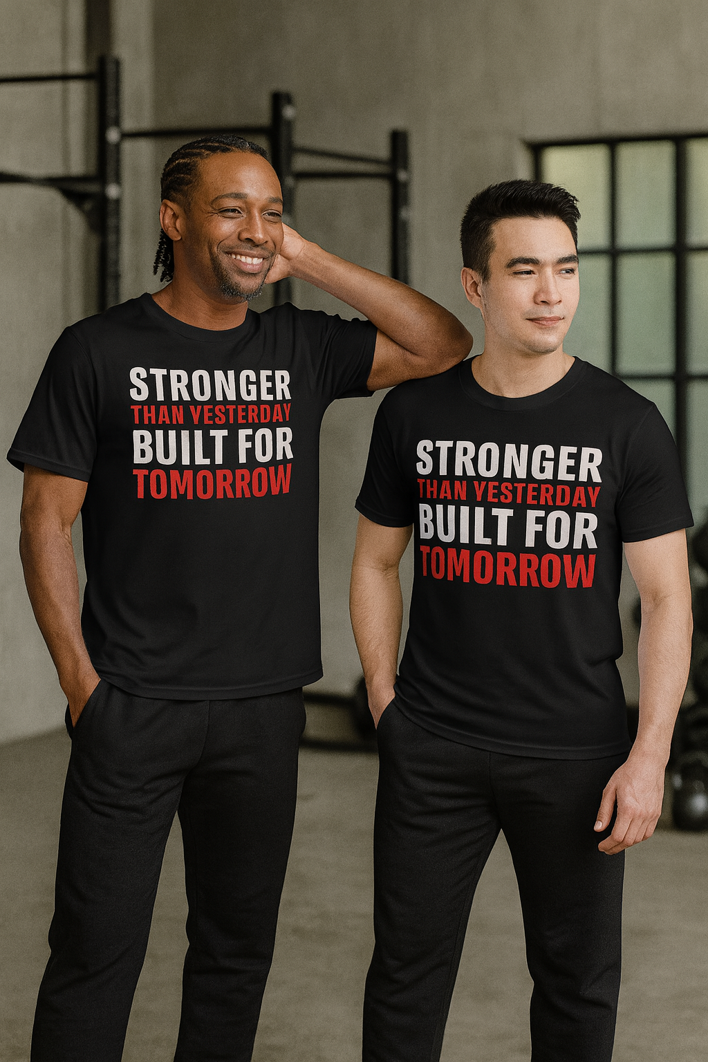 Stronger Than Yesterday Built For Tomorrow Tee