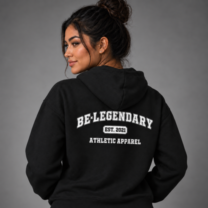 Be•Legendary Founder's Collegiate Hoodie - Black