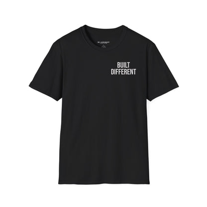 Built Different Tee — Motivational Definition Back-Print - Be•Legendary Athletic Apparel