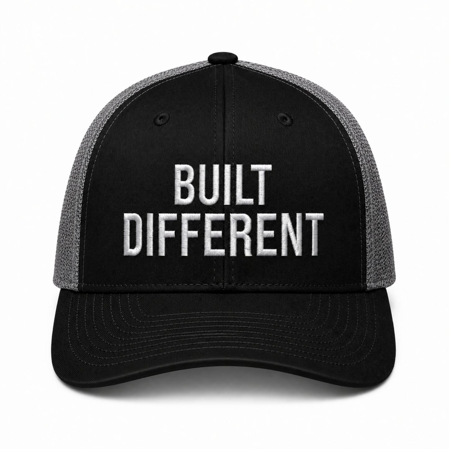 Built Different Gym Trucker Hat