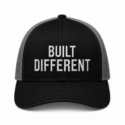 Built Different Gym Trucker Hat