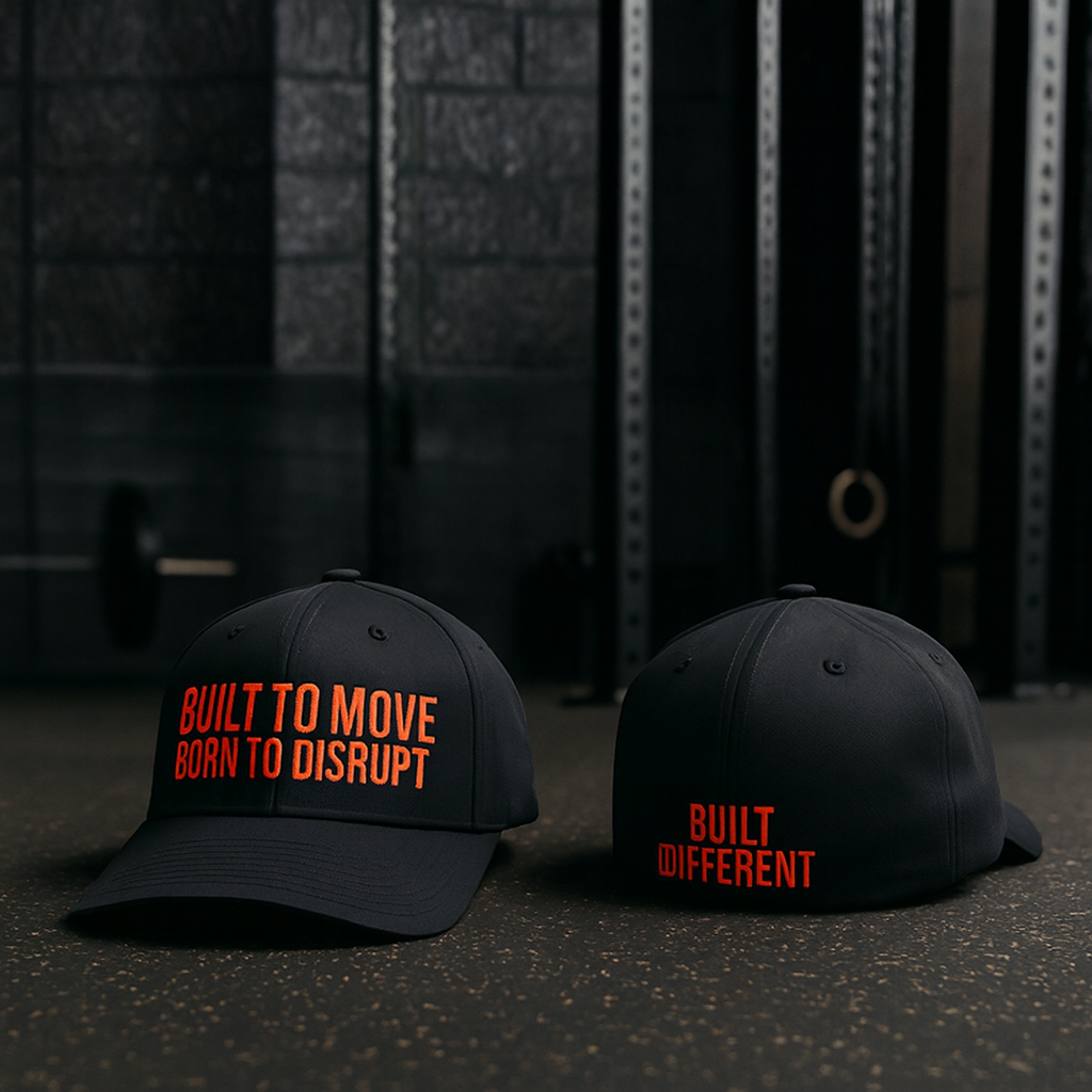 Be•Legendary Flexfit Cap Built to Move. Born to Disrupt.