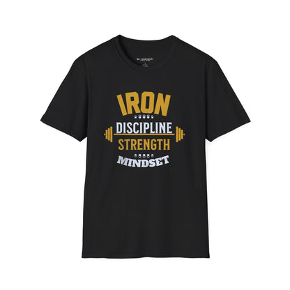 Iron Discipline Strength Mindset Unisex Tee - Be•Legendary Athletic Apparel
