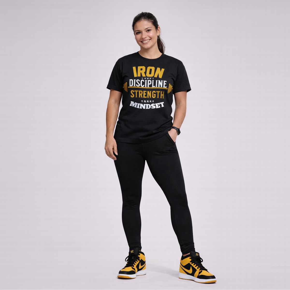Iron Discipline Strength Mindset Unisex Tee - Be•Legendary Athletic Apparel