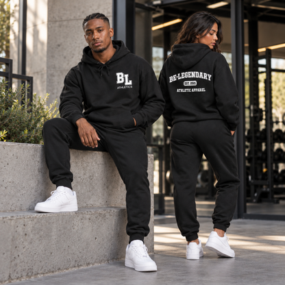 Be•Legendary Founder's Collegiate Hoodie - Black