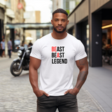 Beast Beast Legend (Be A Legend) White Tee