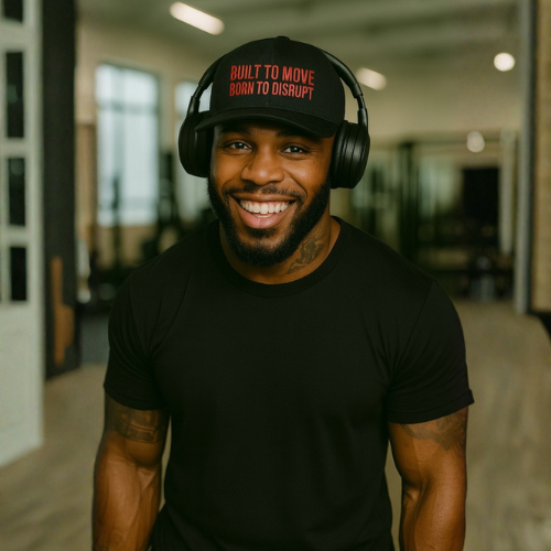 Be•Legendary Flexfit Cap Built to Move. Born to Disrupt.