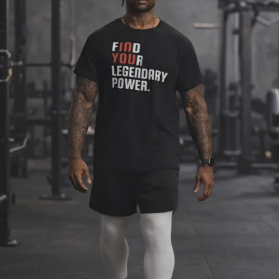 FindYourLegendaryPower_Black-Tee Video