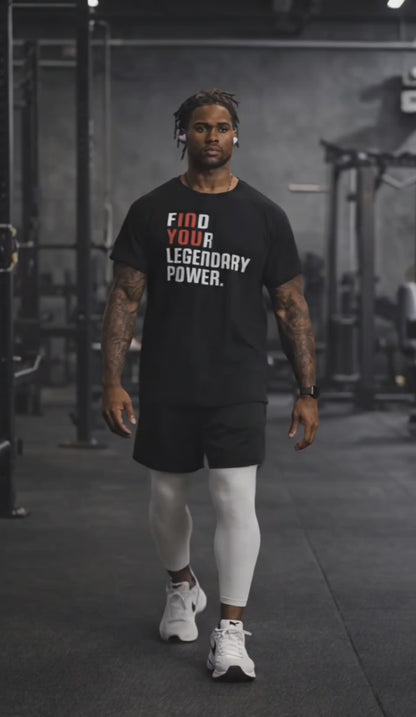 FindYourLegendaryPower_Black-Tee Video