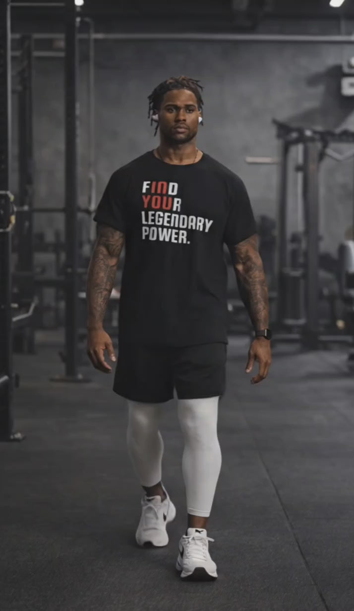 FindYourLegendaryPower_Black-Tee Video