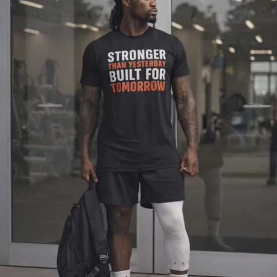 Stronger Than Yesterday-Black-Tee Video
