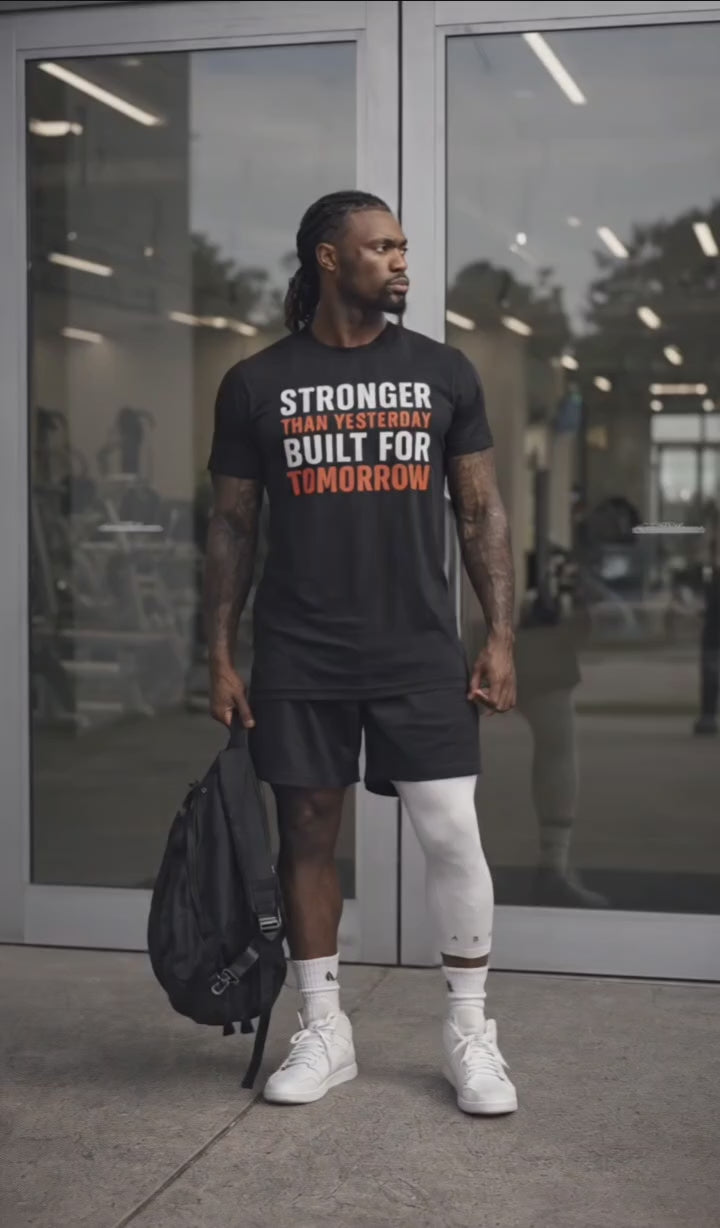 Stronger Than Yesterday-Black-Tee Video