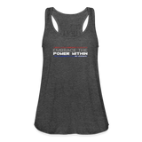 Women's Flowy Embrace The Power Within Tank Top - deep heather