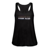 Women's Flowy Embrace The Power Within Tank Top - black