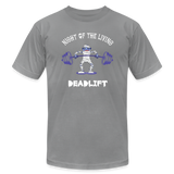 Night Of The Living Deadlift Tee - slate