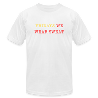 Fridays We Wear Sweat T-Shirt - white