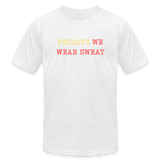 Fridays We Wear Sweat T-Shirt - white