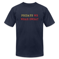 Fridays We Wear Sweat T-Shirt - navy