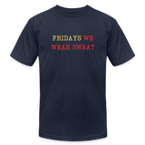 Fridays We Wear Sweat T-Shirt - navy