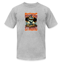 RISING STRONG TEE - heather gray