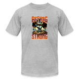 RISING STRONG TEE - heather gray