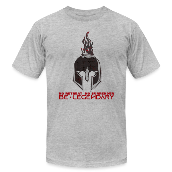 Be Legendary Spartan Tee - heather gray